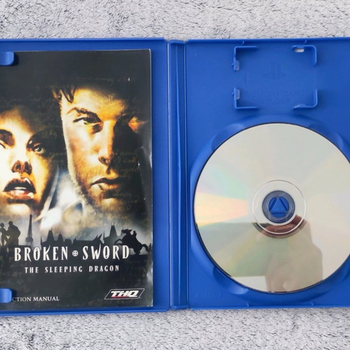 Broken Sword The Sleeping Dragon PS2 used with booklet