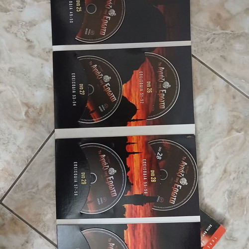 To Agiazi Tou Erota Turkish Series 2nd and 4th Season DVD Set used
