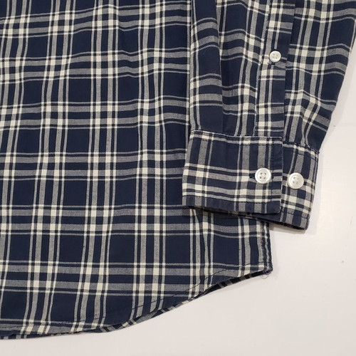 ASOS Cotton Men's Checked Shirt with Cut Collar, Size M