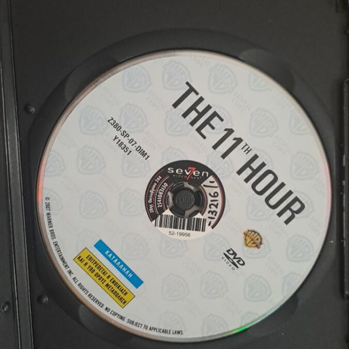The 11th Hour DVD used, action adventure social documentary with subtitles