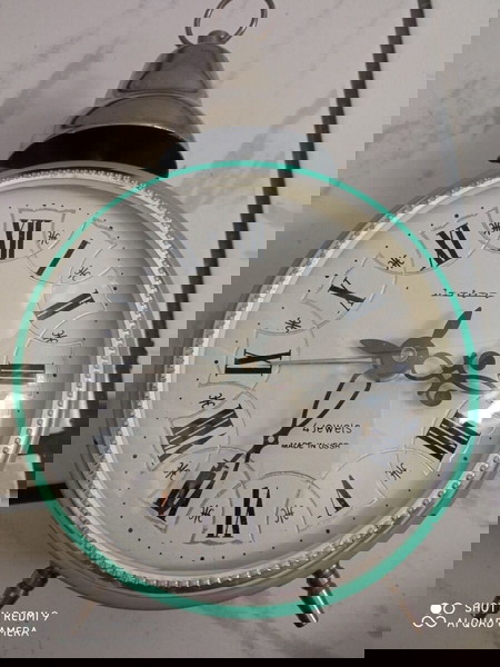 Ρωσικό Ξυπνητήρι Κεχριμπάρι με Καμπάνα