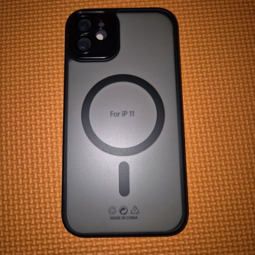 iPhone 11 case black and transparent new