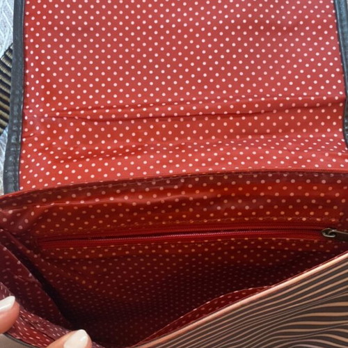 Santoro Gorjuss Little Red Riding Hood crossbody bag like new, red