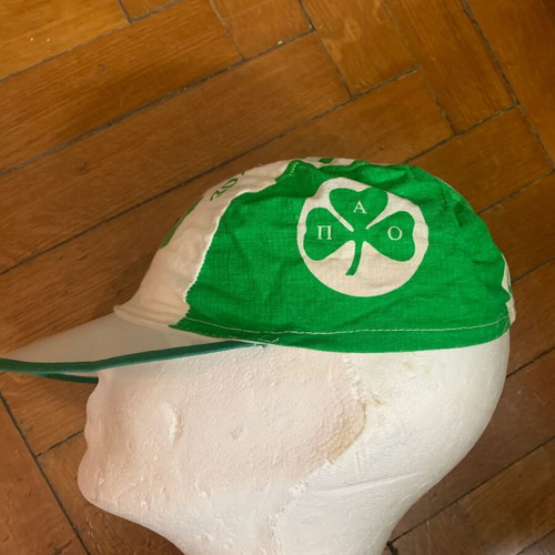 Panathinaikos vintage cap used, 80s fan cotton