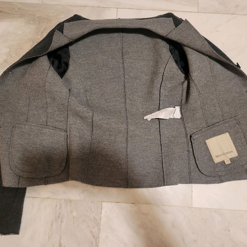 Henry Cottons wool blazer like new, gray, size M