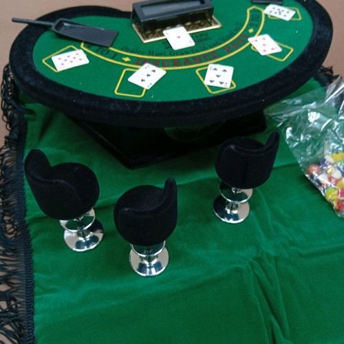 Mini Deluxe Black Jack game new, vintage