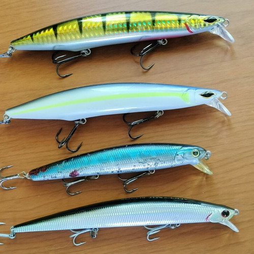 Artificial lures used with various models