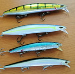 Artificial lures used with various models