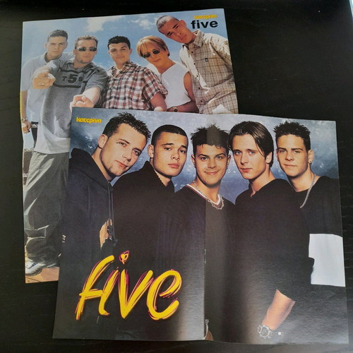 Five posters set of 2, size A4