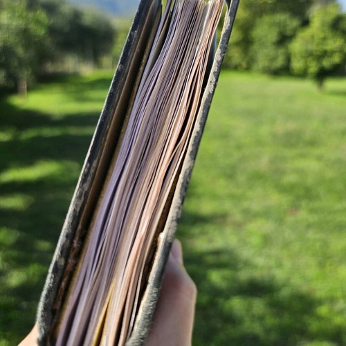 Nea Ellinika Handmade Artistic Notebook New
