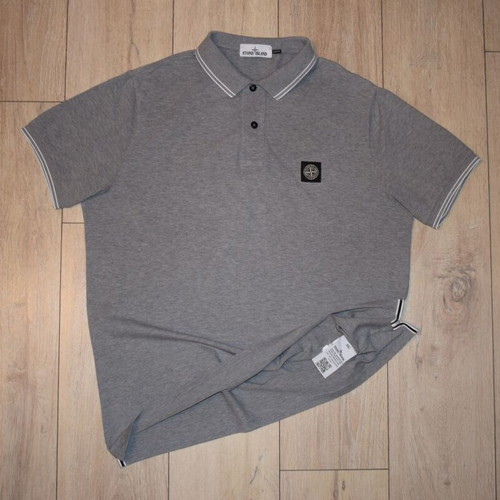 Stone Island Polo Shirt grey size XXL like new