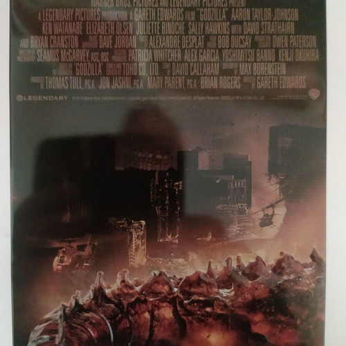 Godzilla Blu Ray Steelbook like new with Greek subtitles