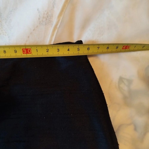 Charly black asymmetrical skirt like new, size S