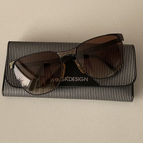 Vintage Italian Graffiti 6302 G Sunglasses by MAGA Design
