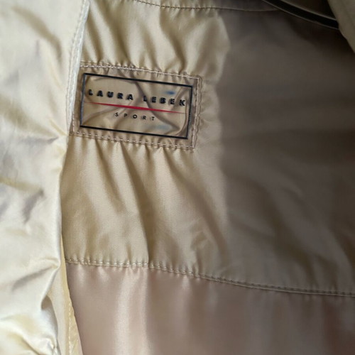 Women's gold jacket branded like new, size XL