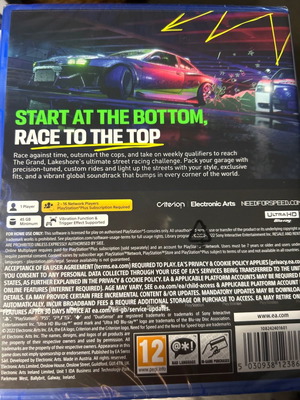 NFS Unbound PS5 καινούργιο σε ζελατίνα
