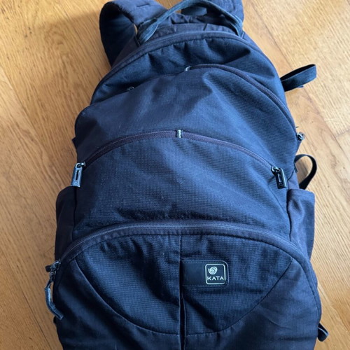 KATA camera bag used with waterproof cover