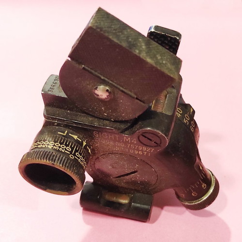 American mortar sight SIGHT M4 used, WW2