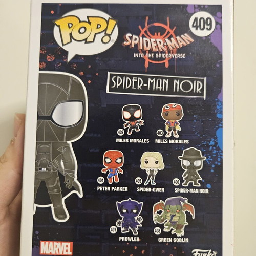 Spiderman Noir #409 Funko Pop like new with box