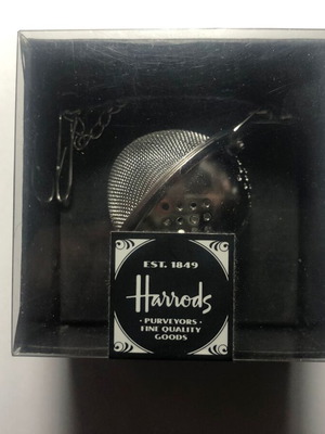 Harrods tea ball strainer new, unused