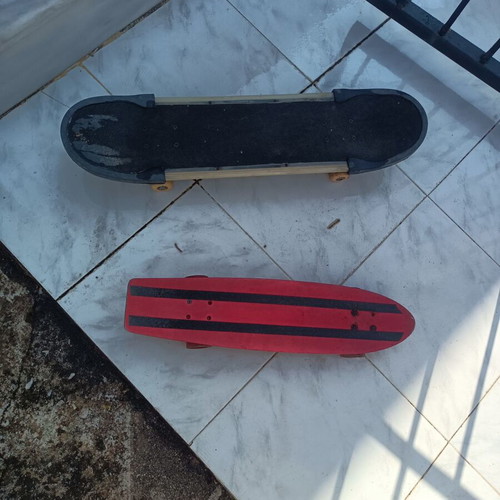 Skateboards used, set of 2