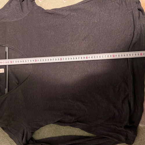 Women's long-sleeve blouse H&M like new, grey charcoal size M