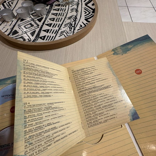 Lavrentis Machairitsas CD collection used, missing CD3 and DVD
