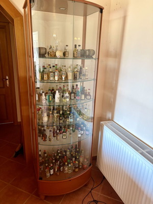 Miniature liquor bottles collection used, about 300 rare worldwide