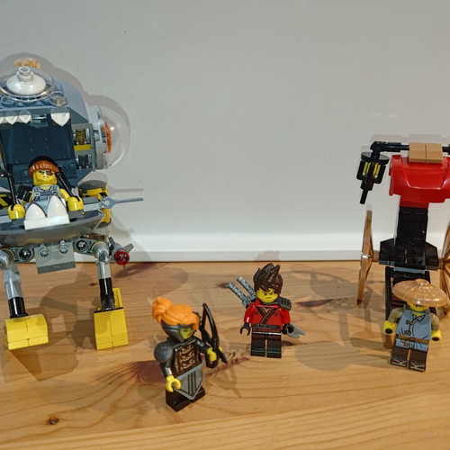 The LEGO Ninjago Movie Piranha Chase 70629 like new