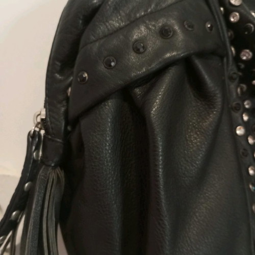Tosca blu shoulder bag used, leather