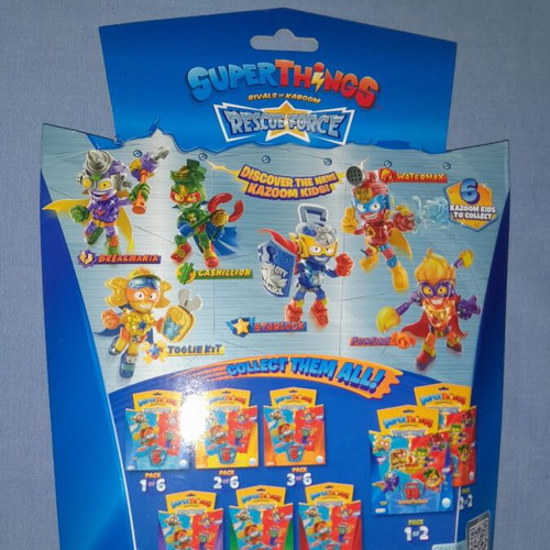Superthings Rescue Force set new with 10 figures including rare gold