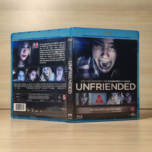 Unfriended Blu-Ray used with Greek subtitles