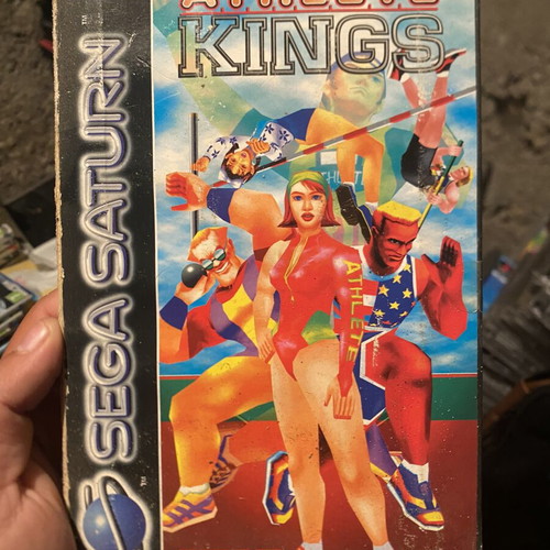 Athlete Kings Sega Saturn game like new