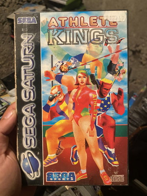 Athlete Kings Sega Saturn игра като ново