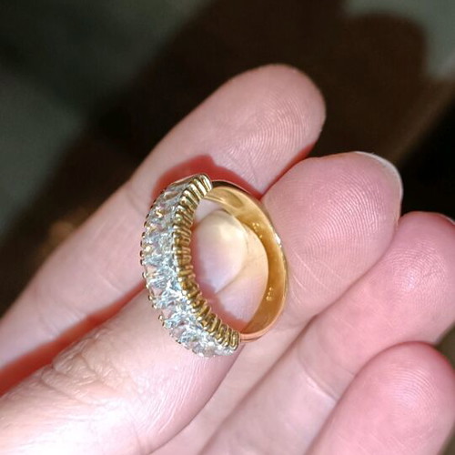 Gold ring 585, 14 K, 4.55 g.