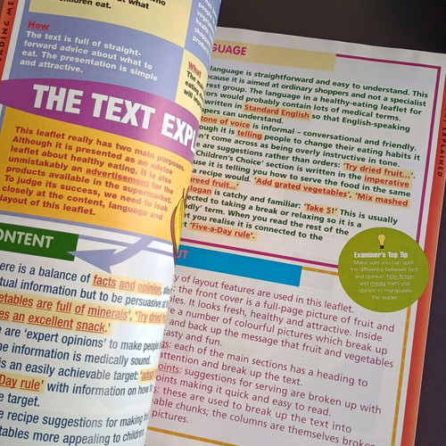 KS3 Success Visual Revision Guide English Levels 4-7 like new