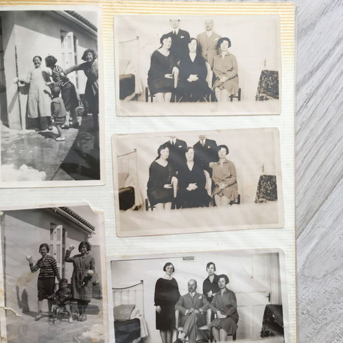 Historical photo album used, Egypt and Greece 1920-1930 rare retro photos