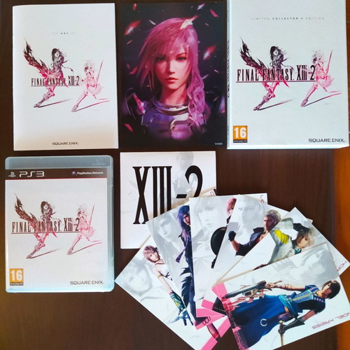 Final Fantasy XIII-2 Limited Collector's Edition for PS3 like new