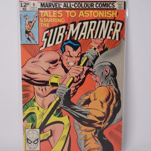 Tales to Astonish #6 used Marvel Comics featuring Sub-Mariner