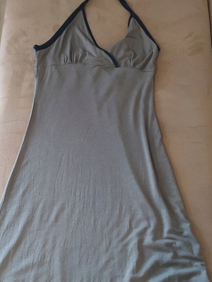 O beach summer dress new, size L, khaki color