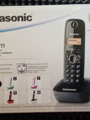 Panasonic KX-TG1611 ψηφιακό ασύρματο τηλέφωνο μεταχειρισμένο