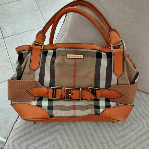Burberry Sheldon handbag used with crossbody strap