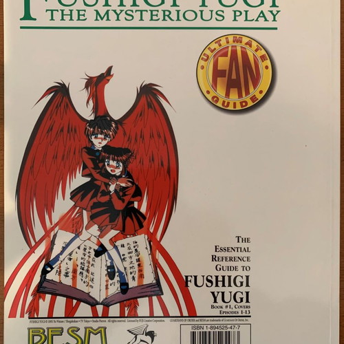 FUSHIGI YUGI Artbook BESM Ultimate Fan Guide new, English