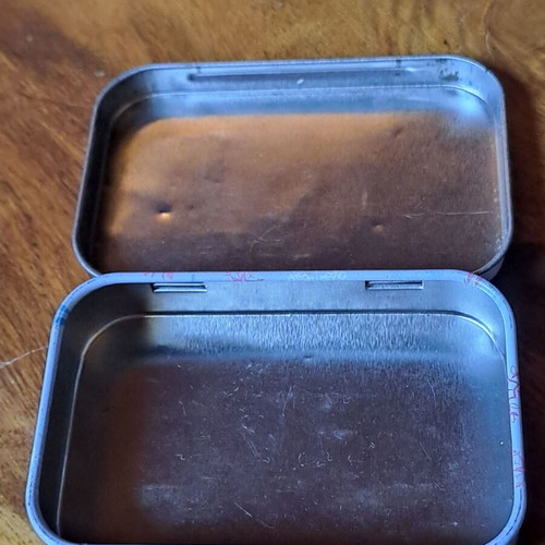 Frozen metal box used