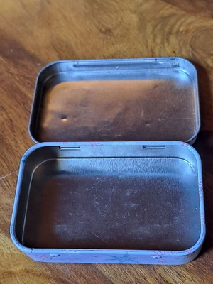 Frozen metal box used