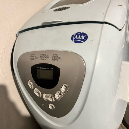 AMC bread maker like new for homemade bread