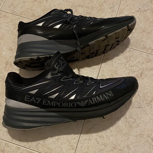 EA7 Armani Exchange sneakers size 44, black