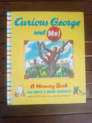 Παιδικό βιβλίο Curious George and Me με σκληρό εξώφυλλο