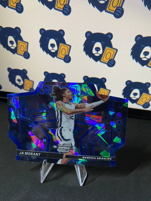 Ja Morant Die Cut 45/75 2022-23 Contenders Optic Superstar Blue Cracked Ice Panini new
