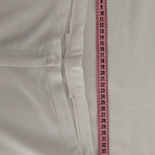 Women's white pants like new, size medium